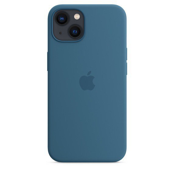 Apple Etui silikonowe z MagSafe do iPhonea 13 - zielonomodre