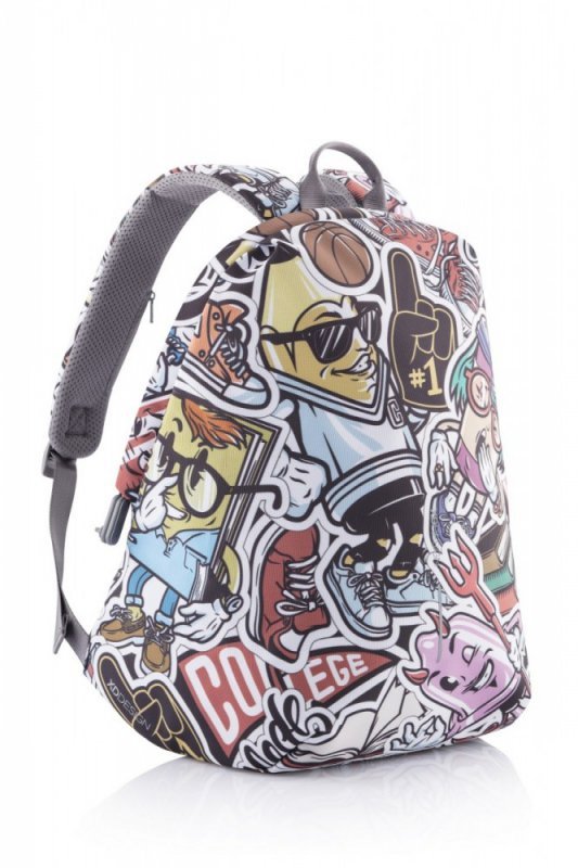 XD DESIGN Plecak antykradzieżowy BOBBY SOFT GRAFFITI