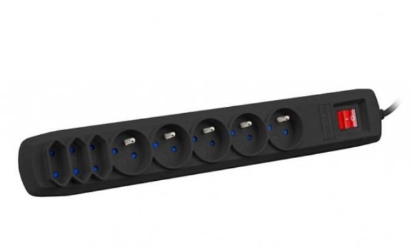 Armac Listwa zasilająca ARC8 czarna 3m     ARC8/30/CZ