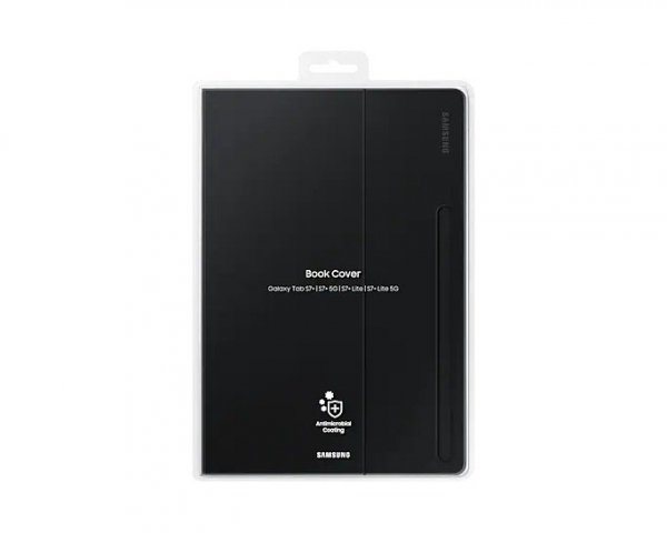 Samsung Etui Bookcover TabS7+/S7FE Black