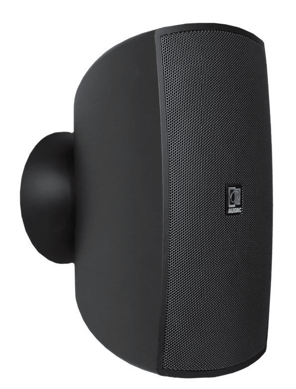 AUDAC Głośniki ścienne z CleverMount ATEO6D/B (2 sztuki) - 6 cali, 16 Ohm Czarne