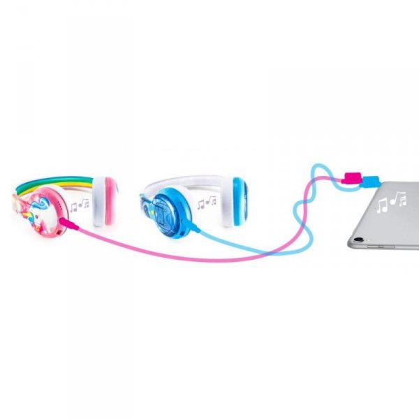 Buddy Phones Słuchawki Bluetooth Wave Robot niebieski