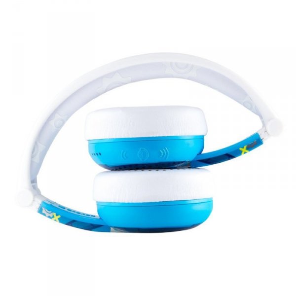 Buddy Phones Słuchawki Bluetooth Wave Robot niebieski