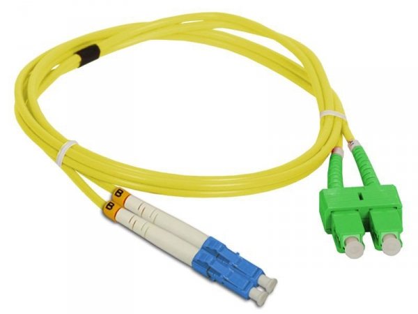 ALANTEC Kabel Patch cord SM SC/APC-LC duplex 9/125 1.0m