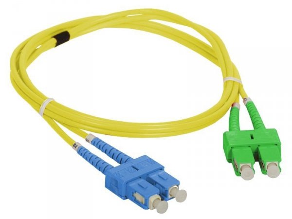 ALANTEC Kabel Patch cord SM SC/APC-SC duplex 9/125 1.0m