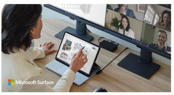 Microsoft Surface Laptop Studio Win11Pro i7-11370H/32GB/1TB/RTXA2000 4GB/14.4 cala Commercial Platinum AIC-00009