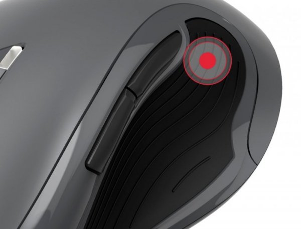 Hama Mysz bezprzewodowa MW-900 v2, 7 przycisków ciemnoszara