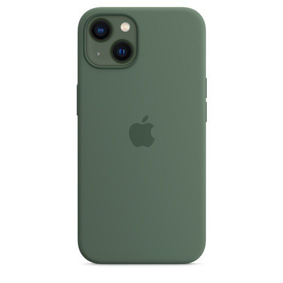 Apple Etui silikonowe z MagSafe do iPhonea 13 - eukaliptusowe