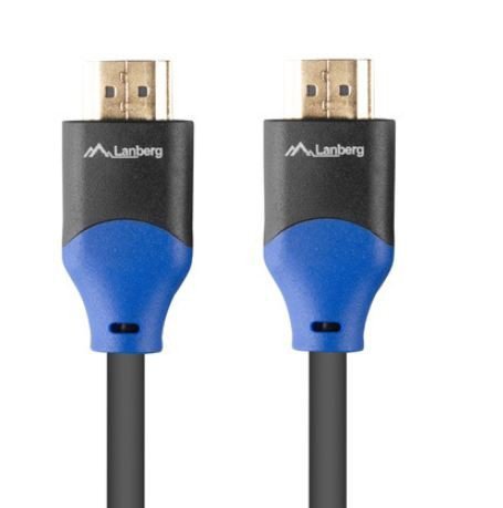 Lanberg Kabel HDMI M/M V2.0 1m 4K pełna miedź czarny box