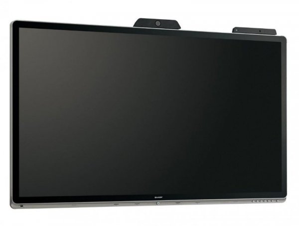 Sharp Monitor 70 cali interaktywny z serii PN-CD, UHD, 350 cd/m2, PCAP Touch, wbudowana kamera/głośnik/mikrofon