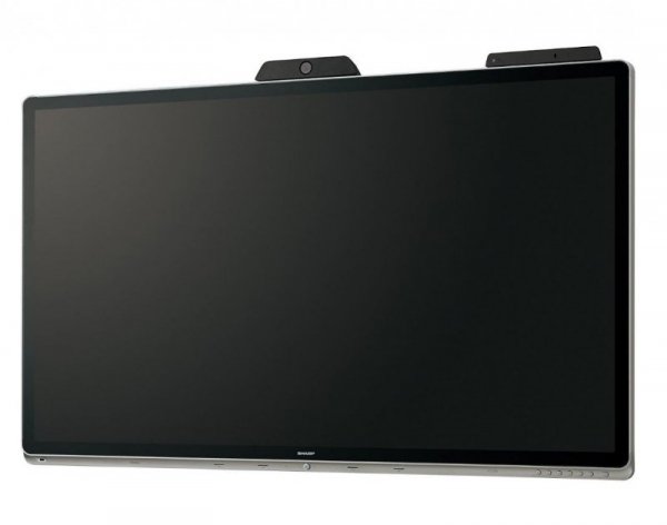 Sharp Monitor 70 cali interaktywny z serii PN-CD, UHD, 350 cd/m2, PCAP Touch, wbudowana kamera/głośnik/mikrofon