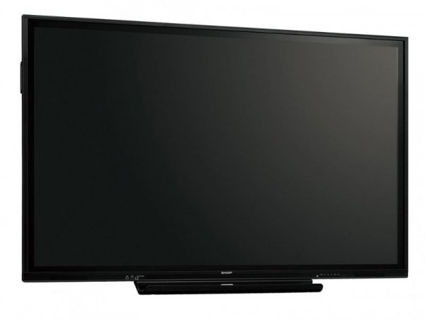 Sharp Monitor 86 cali interaktywny serii PN-HC1, UHD, 350 cd/m2, dotykowy na podczerwień, 20 punktów dotykowych, OPS, 16/7