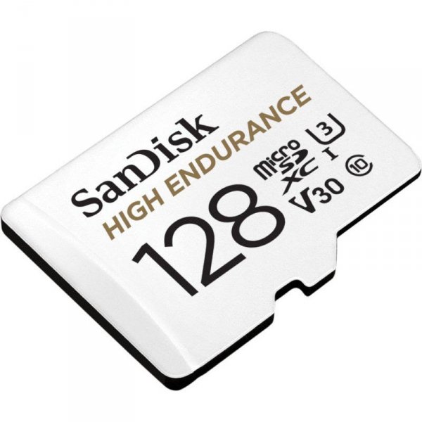 SanDisk Karta microSD High Endurance microSDXC 128GB  monitoring