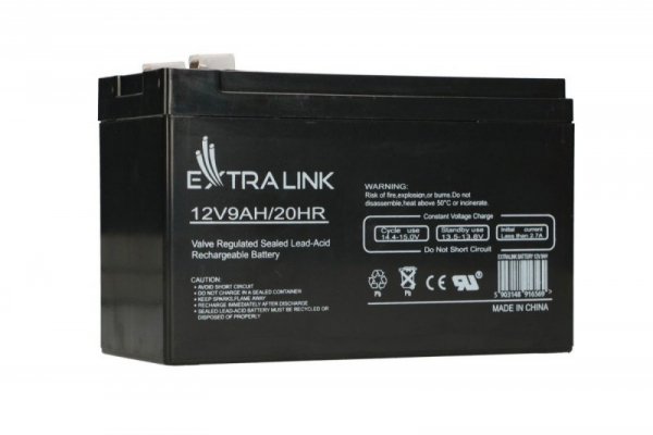 Extralink Akumulator AGM 12V 9Ah