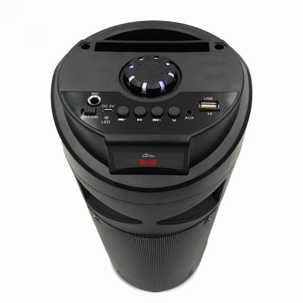 Media-Tech Głośnik PARTYBOX KEG BT MT3165 V1.0 Bluetooth 4.2+EDR/FM/MP3/MicroSD/USB/AUX/Equalizer/Jack 6.3/Pilot/LED/RMS 30W/PMP