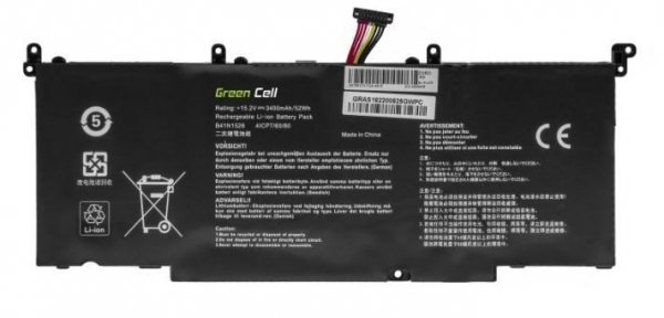 Green Cell Bateria B41N1526 15,2V 3400mAh do Asus ROG Strix GL502 FX502