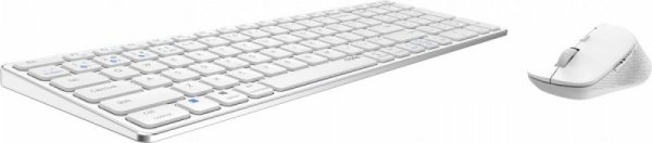 RAPOO Zestaw bezprzewodowy 9700 Blade biały