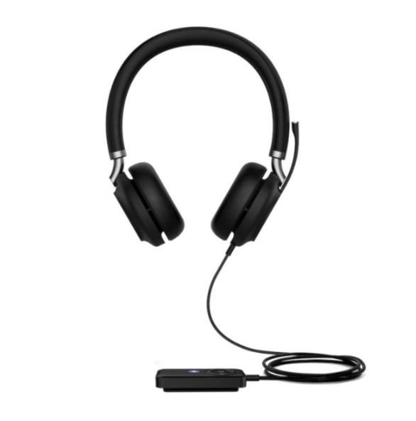 Yealink Słuchawki USB-C UH38 Bluetooth Dual Teams z baterią