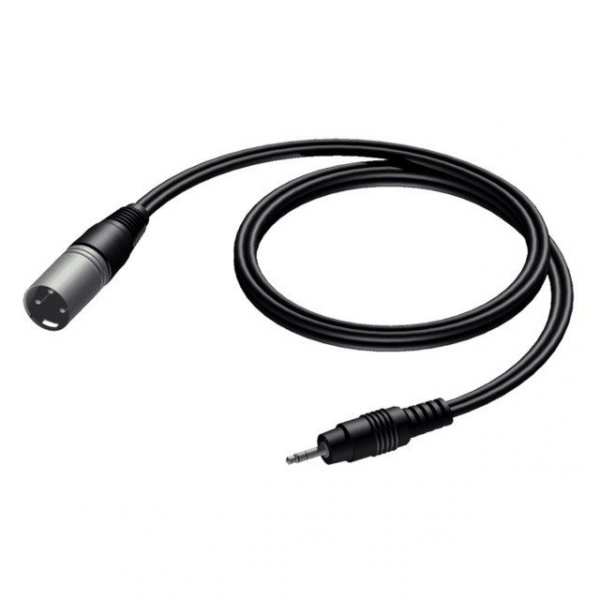 PROCAB Kabel XLR męski - 3.5 mm mini jack męski stereo 3m - CAB714S/3