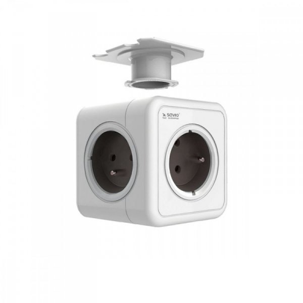 Savio Listwa zasilająca Powercube, 5 gniazd, przewód 1,5m, PC-02