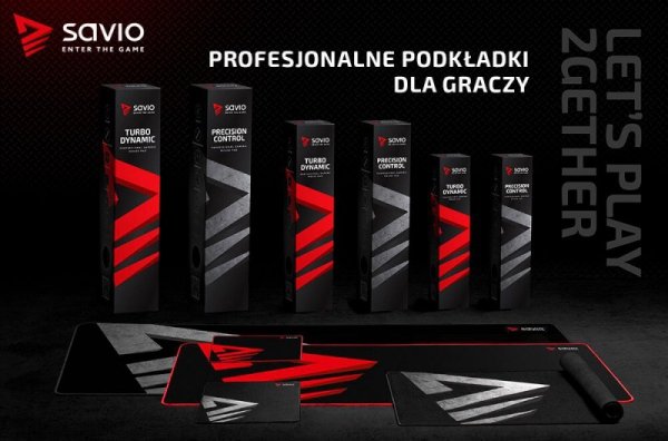 Savio Podkładka pod mysz 250x250 Precision Control S