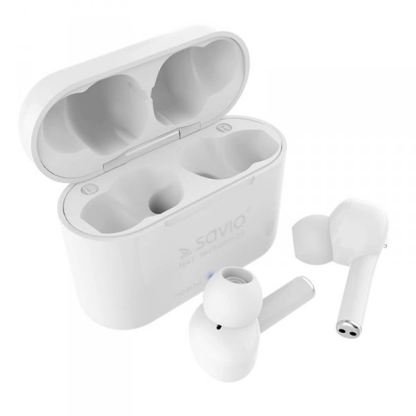 Savio Słuchawki Bluetooth z mikrofonem, TWS-07