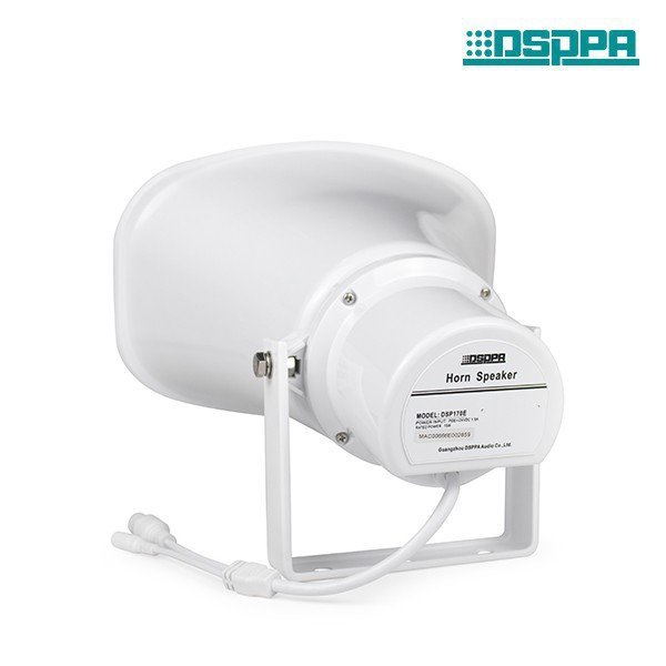 DSPPA Zewnętrzny aktywny głośnik tubowy DSP170E, IP Network POE, 15W, 8 ohm