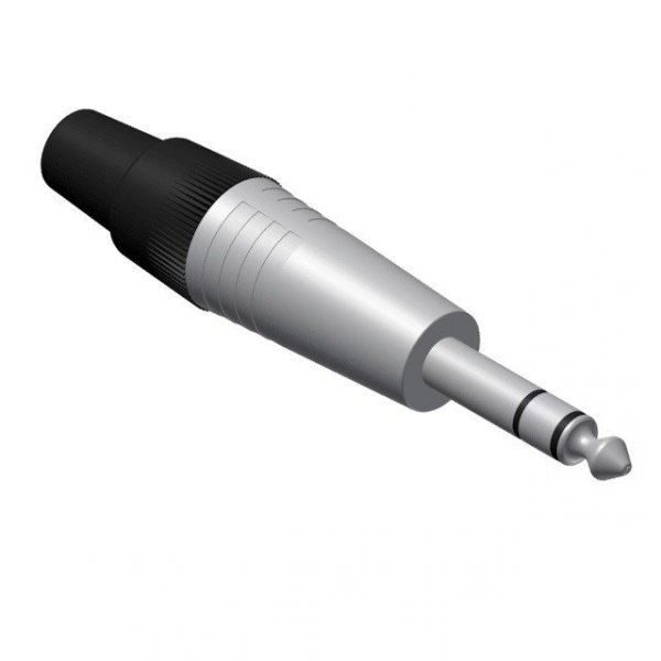 PROCAB Złącze kabla 6,3mm Jack Męski Stereo - VCJ3MX