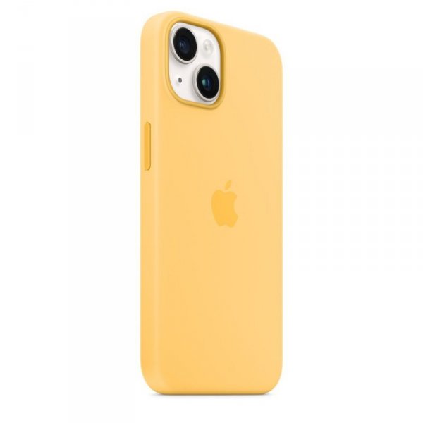 Apple Etui silikonowe z MagSafe do iPhone 14 - bladożółte