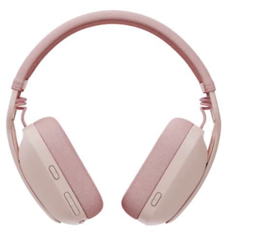 Logitech Zestaw słuchawkowy bezprzewodowy Zone Vibe 100  Różowy