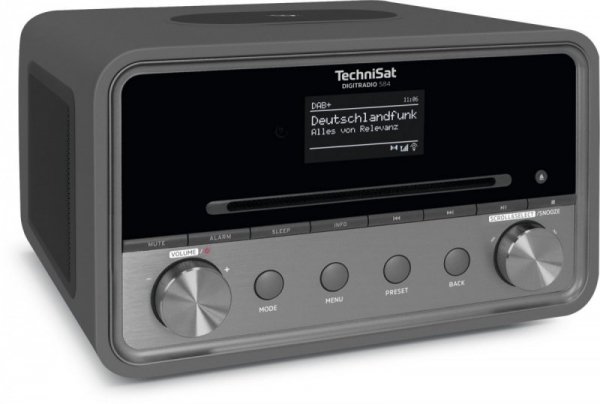 TechniSat Radioodtwarzacz Digitradio 584 CD/BT/DAB+/int antracyt