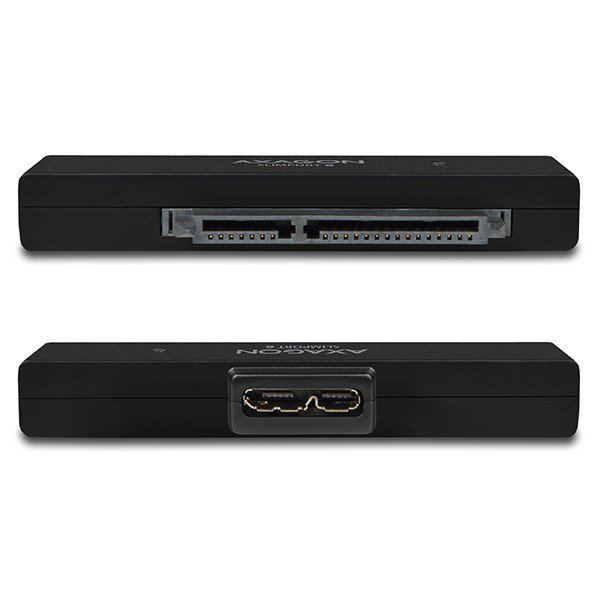 AXAGON ADSA-1S6 Adapter USB 3.0 - SATA 6G do szybkiego przyłączenia 2.5&quot; SSD/HDD, z pudełkiem