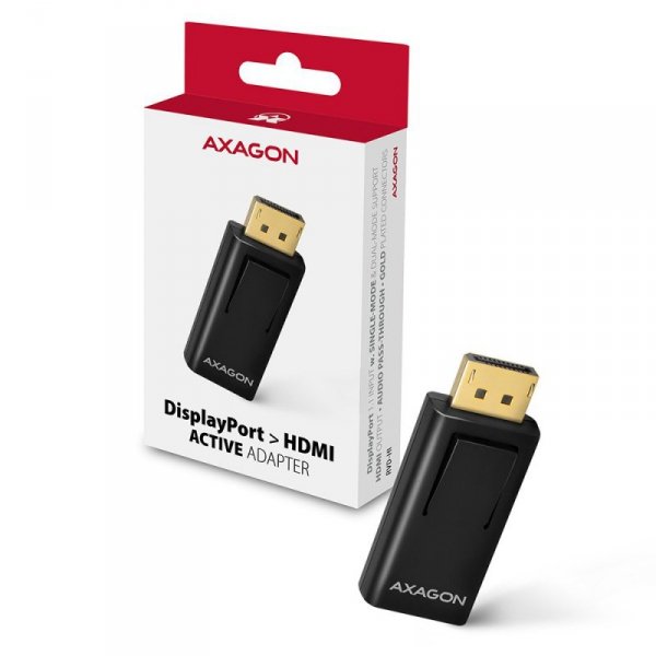 AXAGON RVD-HI Adapter aktywny DisplayPort -&gt; HDMI FullHD
