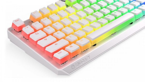 Endorfy Klawiatura gamingowa - Thock TKL OWH P.Kailh RD RGB