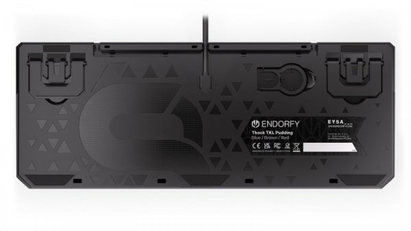 Endorfy Klawiatura gamingowa - Thock TKL Pud Kailh RD RGB