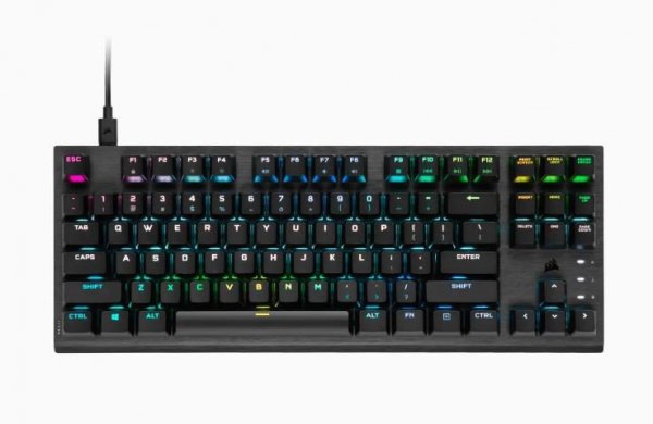 Corsair Klawiatura przewodowa K60 Pro TKL RGB Black