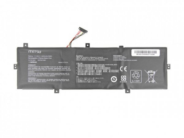Mitsu Bateria do Asus UX430 3400mAh(39Wh) 11.55V