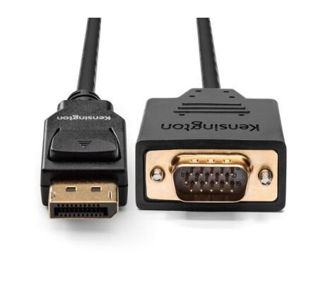 Kensington Kabel DisplayPort 1.2 - VGA  1.8m