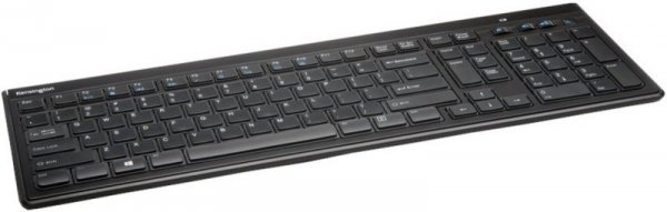Kensington Klawiatura bezprzewodowa Advance Fit Slim DE