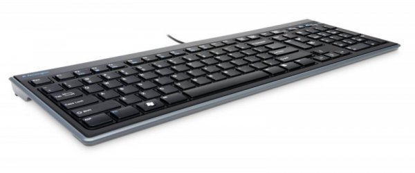Kensington Klawiatura Advance Fit Full Size Wired Slim DE