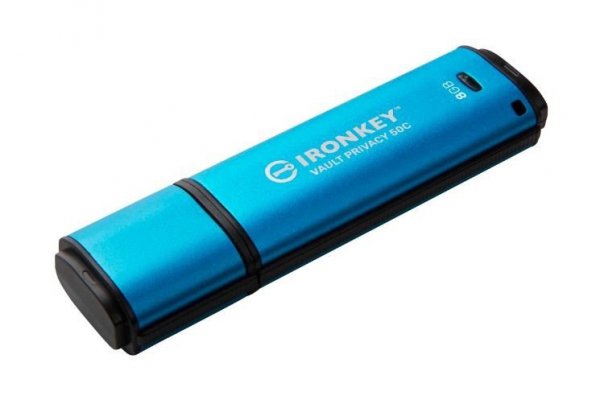 Kingston Pendrive 8GB IronKey Vault Privacy 50C AES-256 FIPS-197