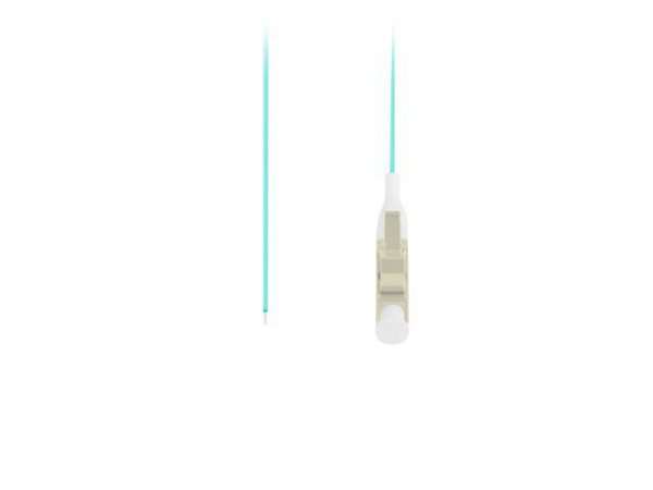Lanberg Pigtail MM LC/UPC OM3 Easy Strip 50/125 2M aqua