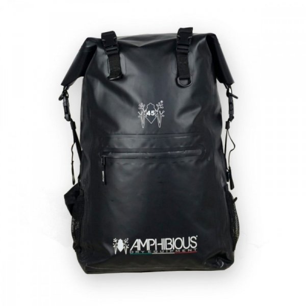 AMPHIBIOUS Plecak wodoszczelny OVERLAND 45L BLACK