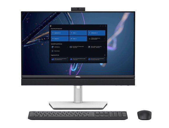 Dell Komputer Optiplex 24 AIO /Core i5-13500T/8GB/256GB SSD/23.8 FHD/Integrated/Adj Stand/FHD Cam/Mic/WLAN + BT/Wireless Kb & Mo