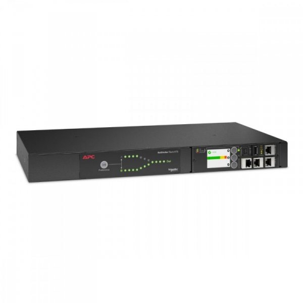 APC Przełącznik AP4421A Rack ATS, 230V, 10A, C14 in, (12) C13 out