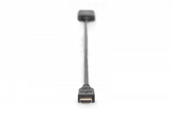 Digitus Kabel Rozdzielacz/Splitter HDMI 2.0 UHD 4K 60Hz Typ HDMI A/2xHDMI A M/Ż 0,5m Czarny