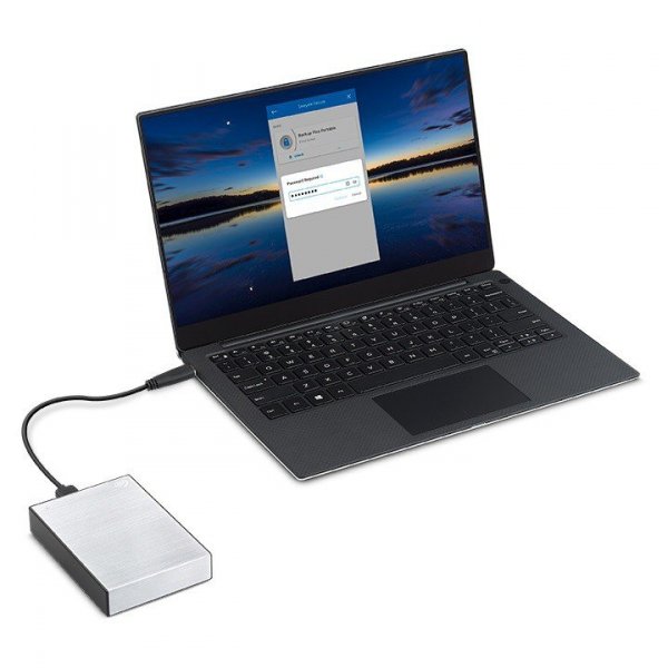 Seagate Dysk One Touch 5TB 2,5 STKZ5000401 srebrny