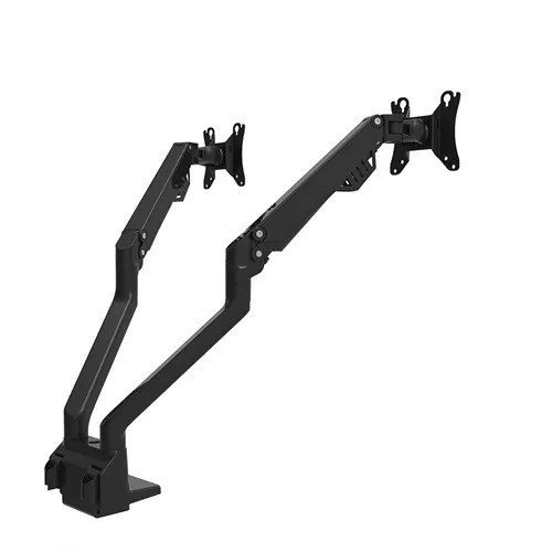 Neomounts Uchwyt biurkowy FPMA-D750DBLACK2 na 2 ekrany 10-32 cali 75x75-100x100 2-8kg h:20-51cm PIVOT 180 stopni