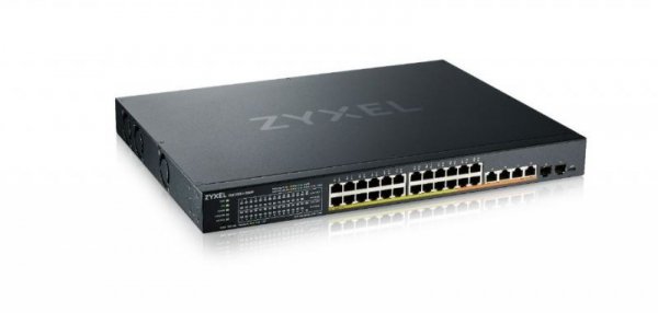 Zyxel Przełącznik XMG1930-30HP, 24-port 2.5GbE Smart Managed Layer                2 PoE 700W 22xPoE+/8xPoE++ Switch with 4 10GbE