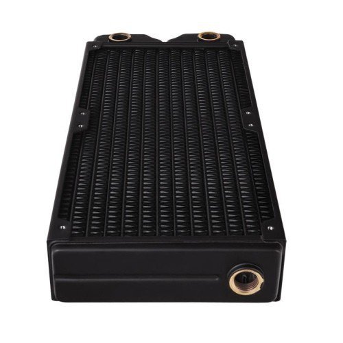 Thermaltake Chłodzenie wodne Pacific CLM240 slim radiator (240mm, 5x G 1/4 miedź) czarne